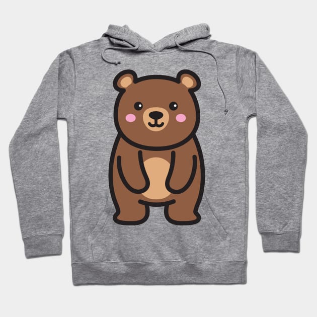 Baby Bear Hoodie by yellowline